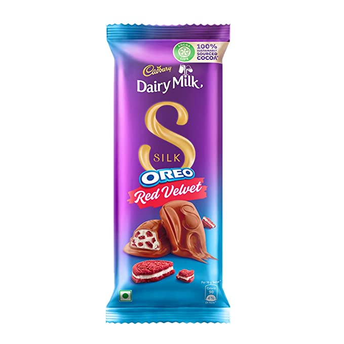 Cadbury Dairy Milk Silk  Oreo Red Velvet Chocolate 130g